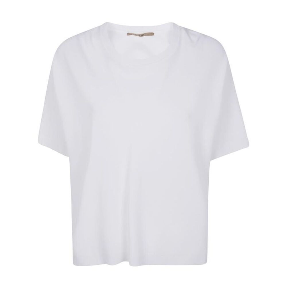 NUUR Women's Round Neck Knit Top Women WHITE Sweaters & Knitwear